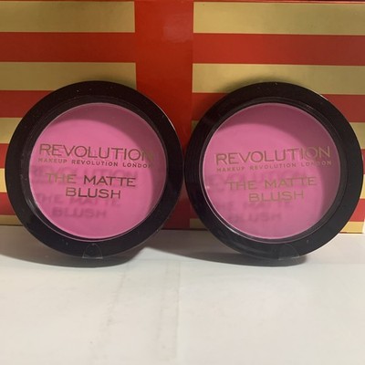 Pack of 2 Makeup Revolution Beauty The Matte Blush, Dare