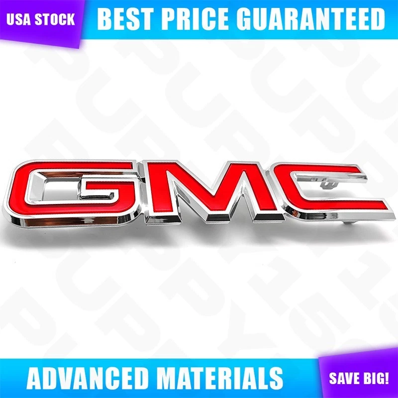 2007-2013 Front Grille Emblem For GMC Yukon / Yukon XL 1500 2500 Acadia 22761717 - Image 4 of 4