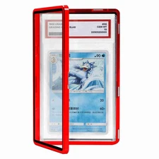 for PSA/CGC/BGS Slab Graded Trading Cards Protector Holder Magnetic Case Display