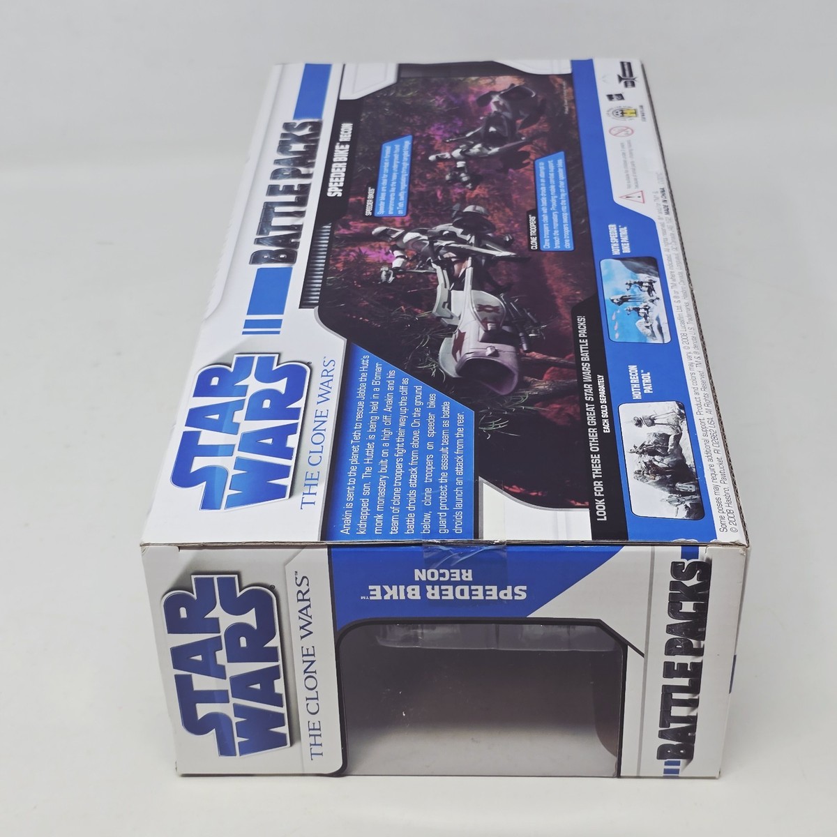 Star Wars The Clone Wars Battle Packs Speeder Bike Recon Hasbro