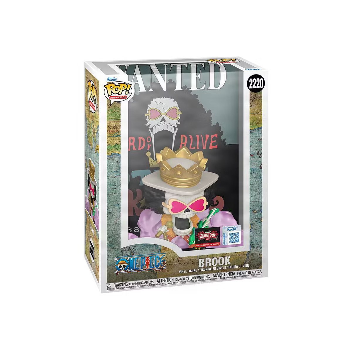 Funko POP! One Piece Wanted Poster BROOK Limited Edition #22