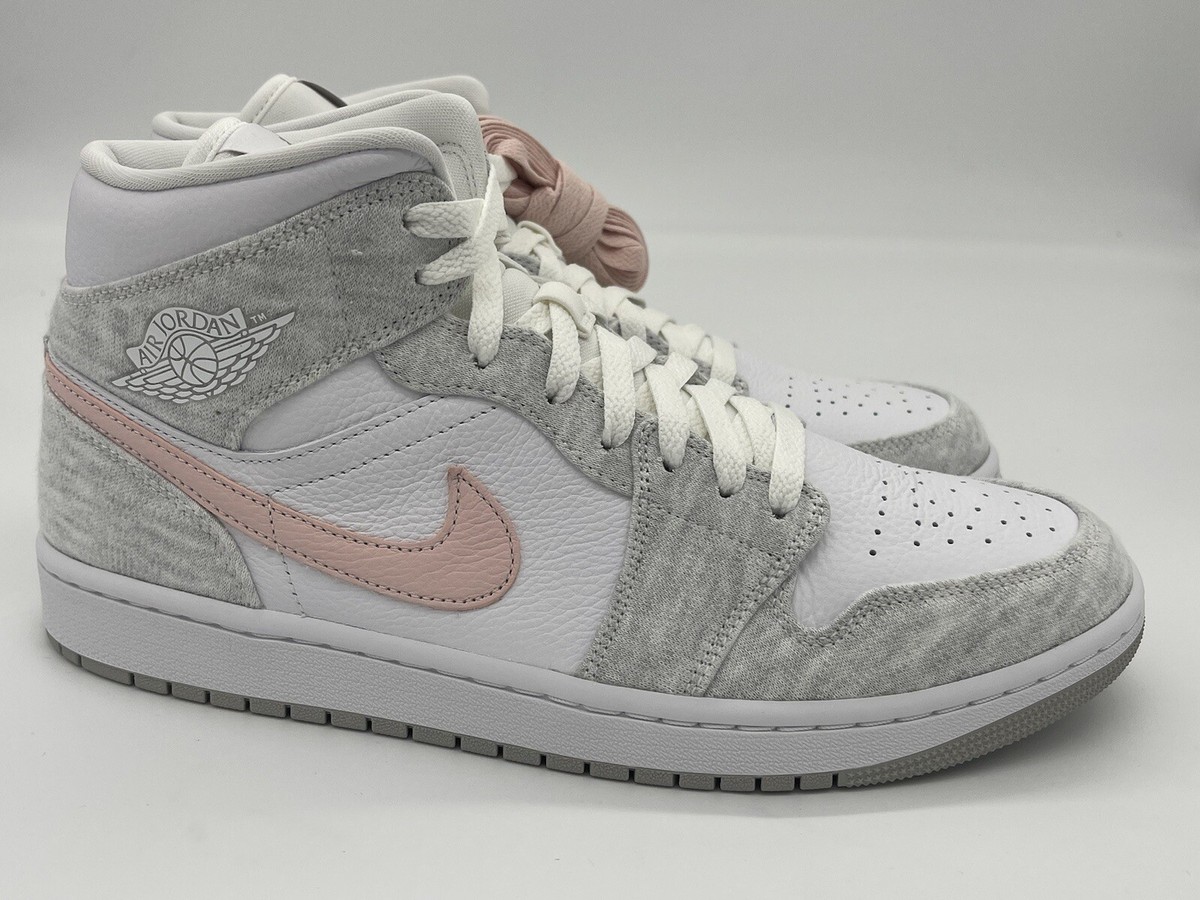 スニーカー Nike AIR JORDAN 1 MID SE LIGHT IRON ORE DN4045-001 Size 12W/10.5M- Nike Air Jordan 1 Mid SE ' Light Iron Ore
