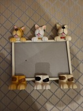 Whimsical Doggy Picture Frame, Holds One 4x6 Photo