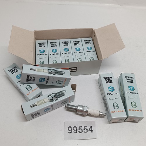 10 PEZZI PIECES CANDELA ACCENSIONE SPARK PLUG PIAGGIO VESPA LIBERTY 50CC 438067 - Imagen 5 de 7
