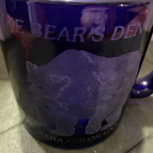 Kobaltblau Tasse "The Bear's Den" Cuchara, Colorado Mug - Bild 2 von 4