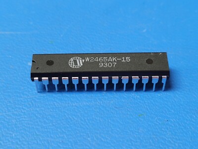 (1 PC) W2465AK-15 WINBOND Standard SRAM, 8KX8, 15ns, CMOS, PDIP28