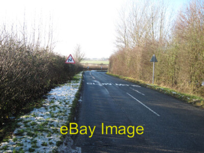 Photo 6x4 Road to Whitchurch from close to Willowbrook Farm Creslow  c2009