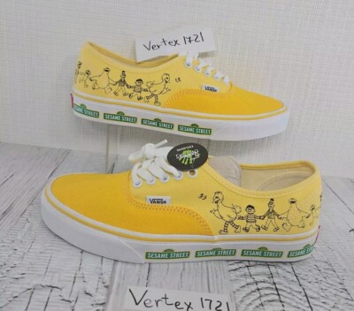 VANS x Authentic Sesame Street Family Yellow Big Bird Men Wmn  VN0009PVYLW