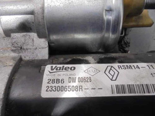 233006508 Starter Motor for RENAULT CLIO IV Authentique 2016 4083967 - Picture 3 of 10