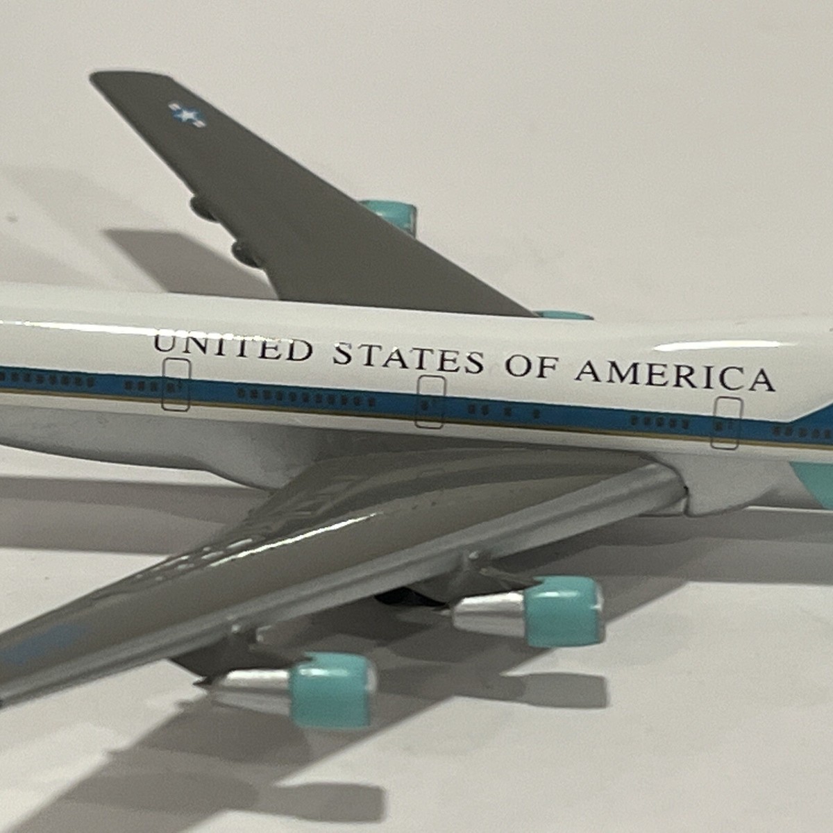1:500 Herpa Air Force One Airlines Boeing 747 200 Jet Scale Toy