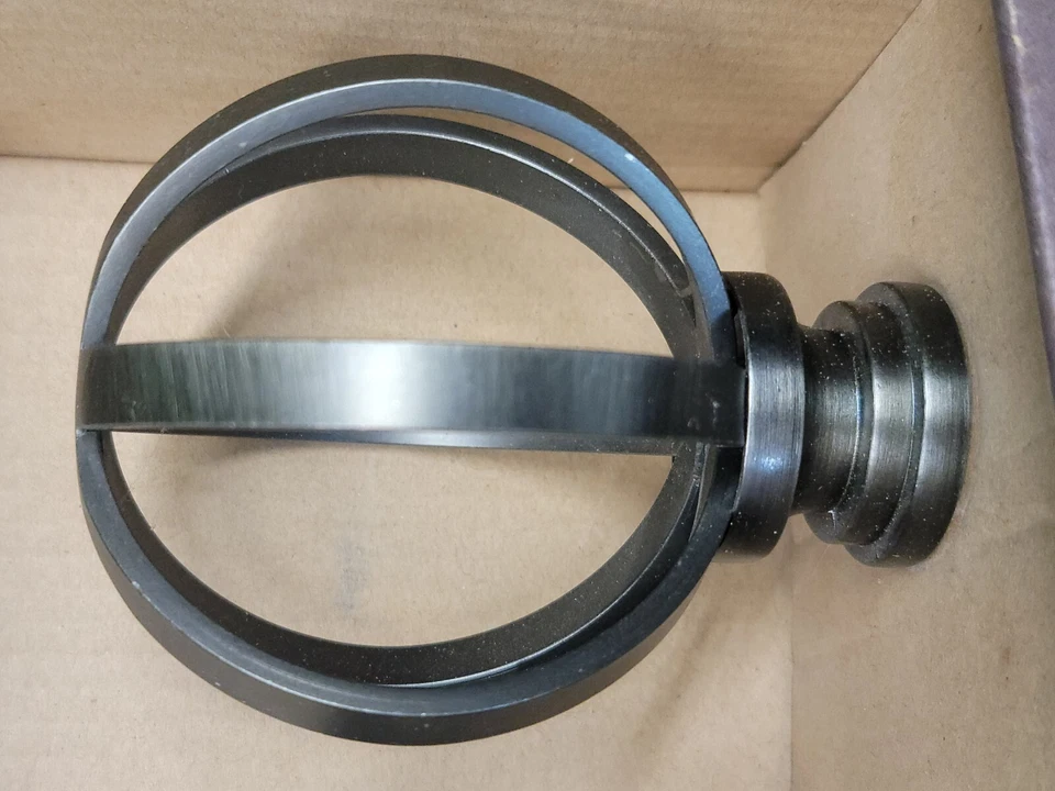 Acabados redondos de globo de metal Allen + acabado Roth Gunmetal #1239784 Foto 4 de 4