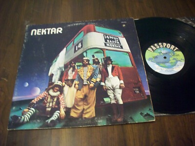 Nektar , Down to Earth , 1975 Passport Press. VG/VG+ Cond.