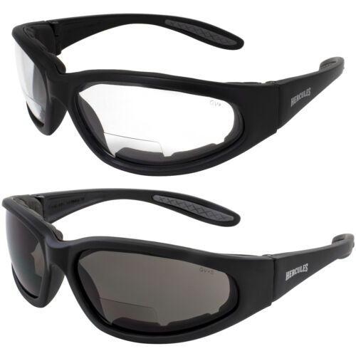 2 Pairs - 1.5 Bifocal Global Vision Eyewear Hercules Anti-fog Safety Glasses - Picture 1 of 9