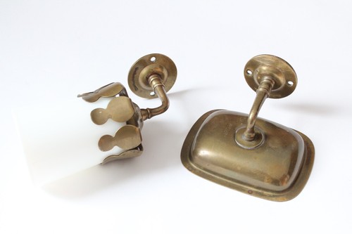 antique bathroom cup tumbler holder | brasscrafters vtg deco victorian soap old - Picture 9 of 24
