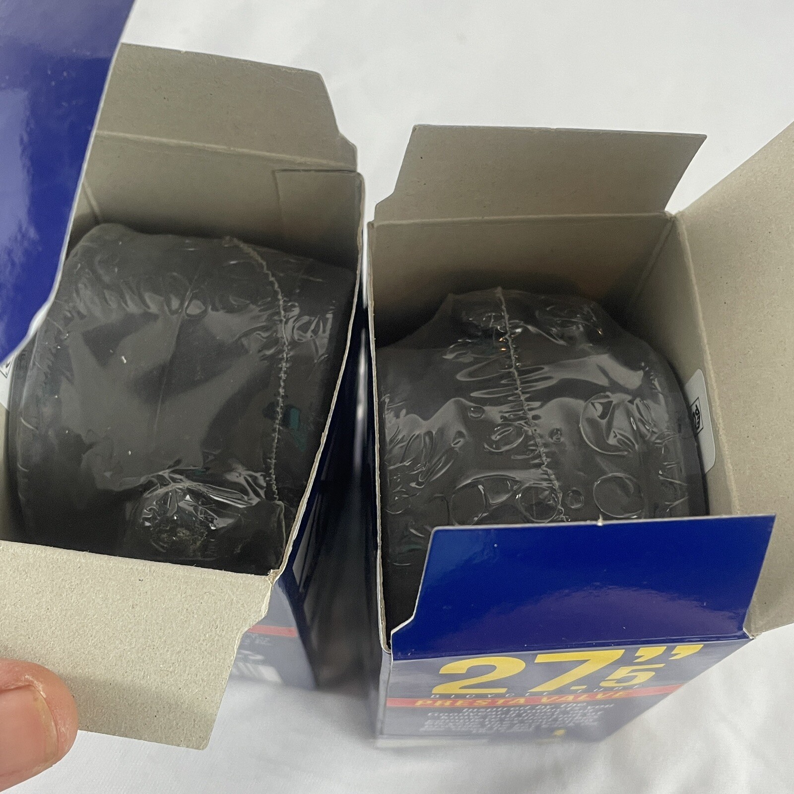 Goodyear 2 Pack 27.5 in x 2.12.4 Bicycle Inner Tubes Presta Valve Tire