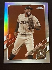 ⚾ 2021 Topps Chrome Baseball Sepia Refractor Base Card #53 George SPRINGER ⚾
