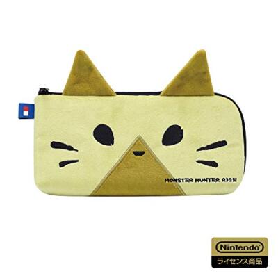 Monster Hunter Rise Hand Pouch for Nintendo Switch Otomo Airou