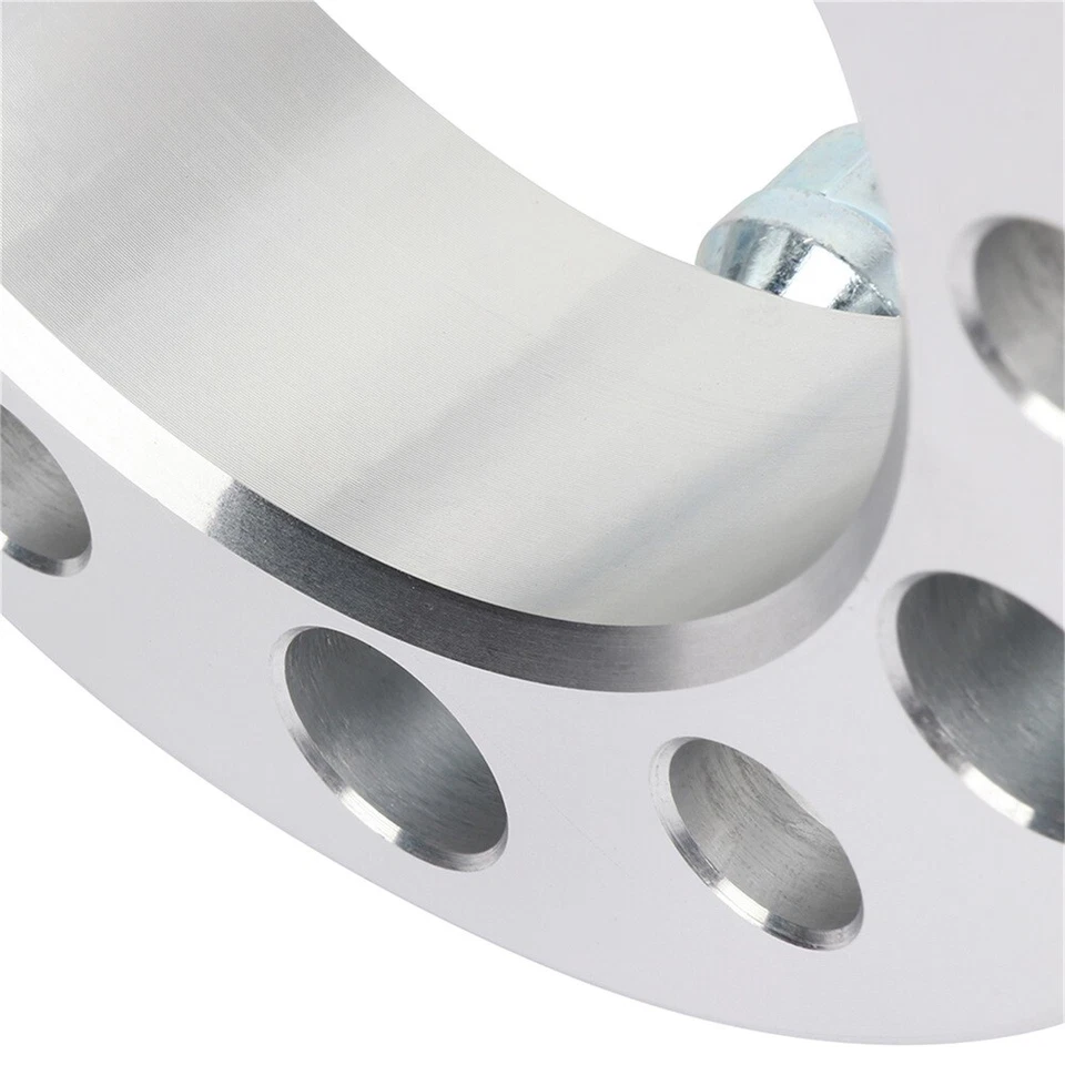 4 pcs 6x5.5 Wheel Spacers 1.5" For Toyota Tacoma 4Runner Pickup Hummer H3 12x1.5 Foto 3 de 4