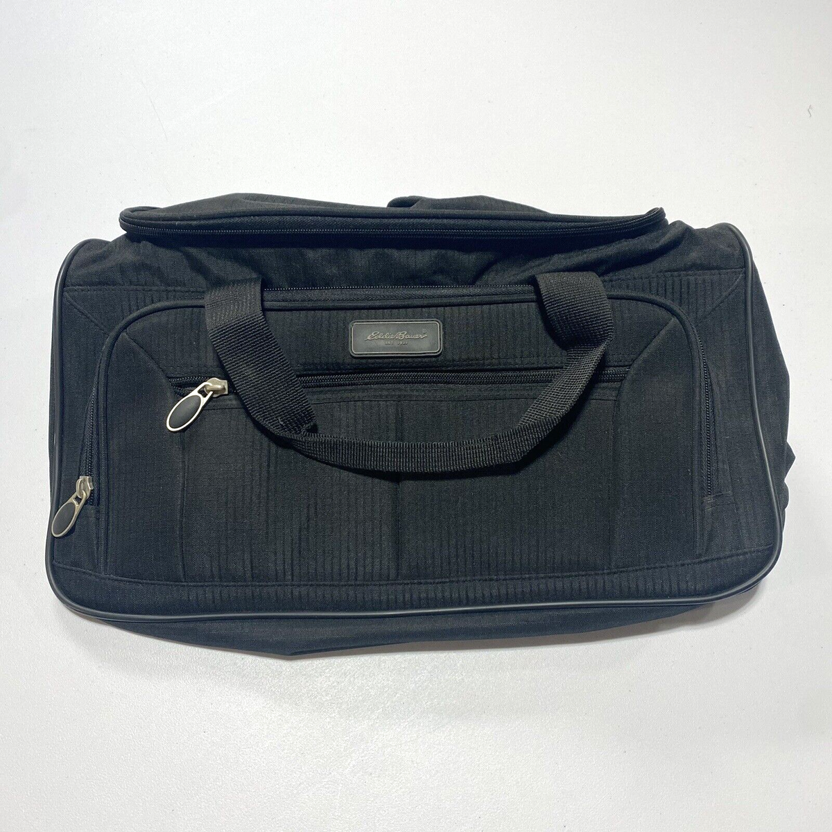 eddie bauer travel toiletry bag Eddie Bauer Black Travel Toiletry Bag Tool Overnight Unisex Zippered Pockets