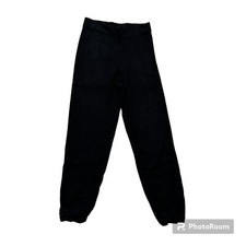 Zara Big Girls Black Knit Jogger Pants Sweatpants 11-12