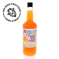 Hypothermias ORANGE Flavor Syrup 🍧 Snow Cone machine Shaved Ice Syrup QUART