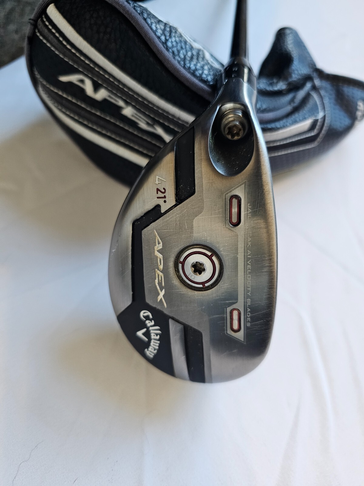 Left Hand Callaway Apex 4 Hybrid Adjustable Loft with Headcover