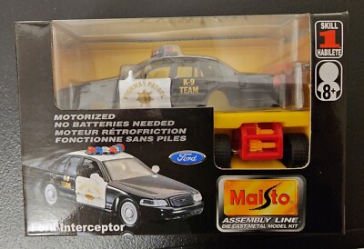 Ford Interceptor 2004 Highway Patrol Maisto 1/44 Diecast k-9 Dog Team Highway 