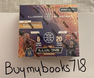 2020-21 Panini NBA Basketball Illusions Retail Box - SEALED - Edwards/Maxey RC?