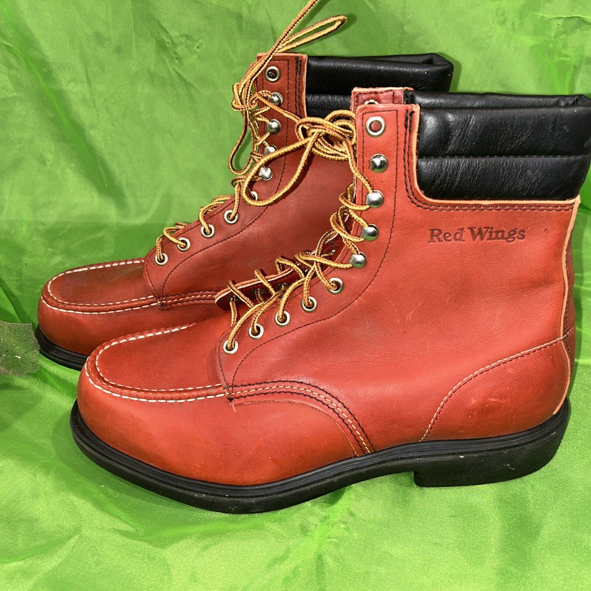 靴 RED WING 10E 良品 17年】レッドウィング 8804 スーパーソール 赤茶