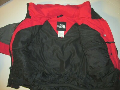 The North Face Extreme Gear Vintage Red Black Ski Jacket Women's 6