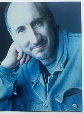 PETE TOWNSHEND - Full page UK magazine annual poster THE WHO