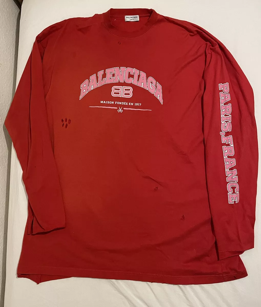 Long sleeve balenciaga top