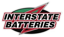 Interstate Batteries sticker decal 5" x 3"