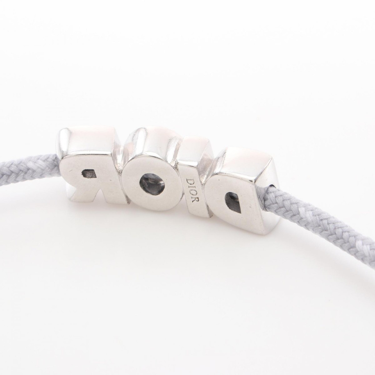 ディオール ステンレス DIORロゴブレスレット B2441 Christian Dior logo Bracelet B2441HOMMT005 Stainless Steel