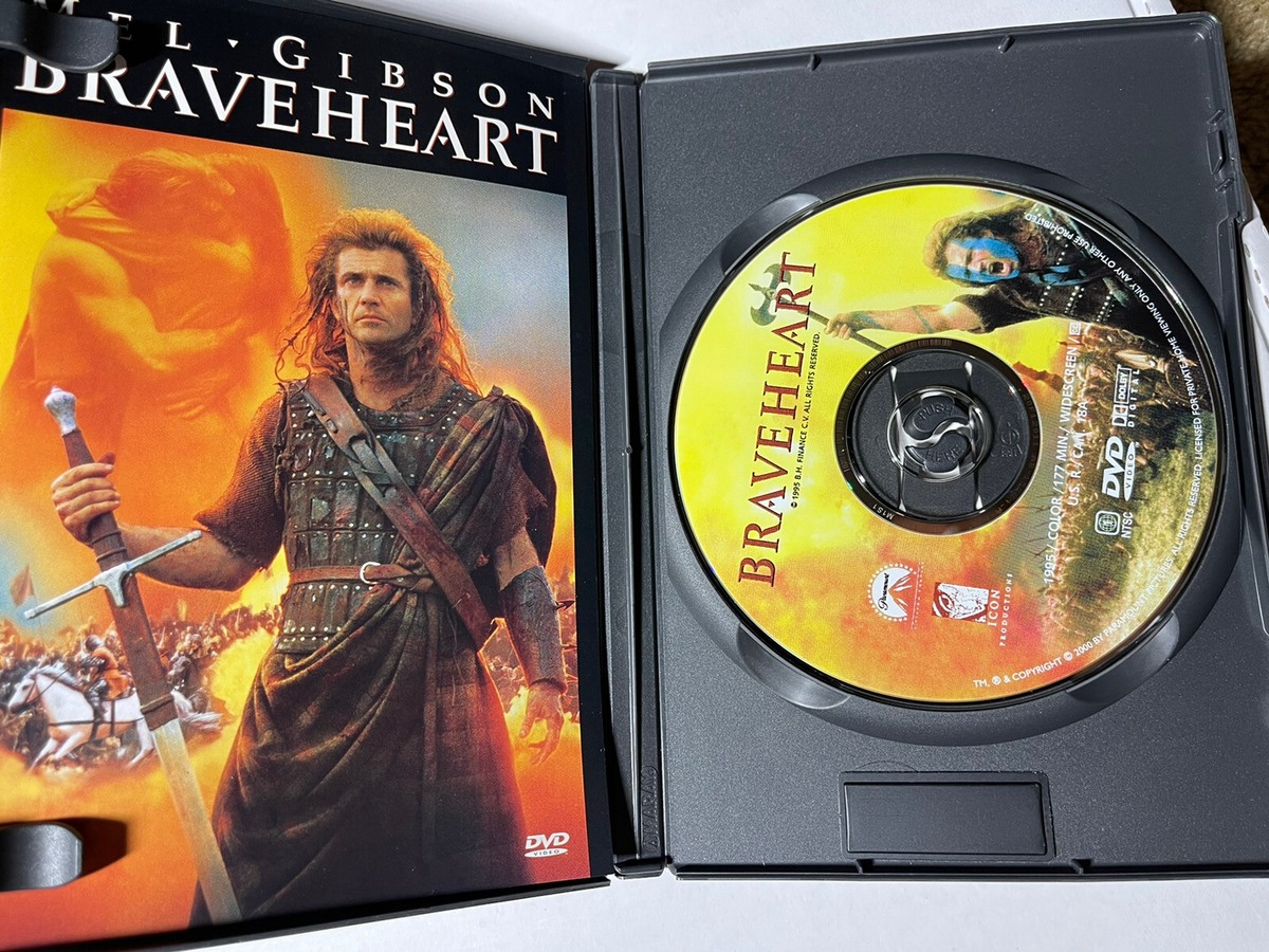 Braveheart DVD Widescreen Mel Gibson FREEDOM!!!!! 97361558448| eBay