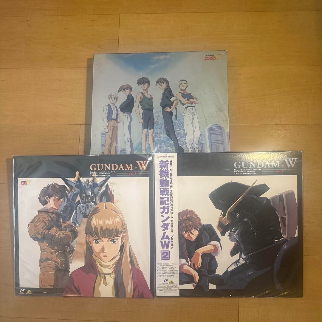 GUNDAM-W 、ENDLESS WALTZ　ＬDセット GUNDAM-W 、ENDLESS WALTZ LDセット