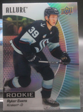 Ryker Evans (Kraken/RC) 2023-2024 Upper Deck Allure #149