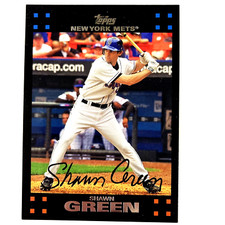 Shawn Green 2007 Topps Card #346 MLB New York Mets
