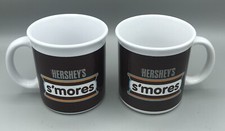HERSHEYS Smores Coffee Mug Set of 2 Galerie Chocolate Cocoa Tea Cups Ceramic