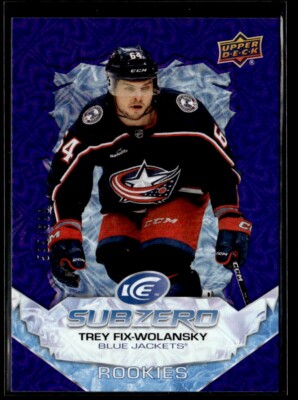 2022-23 Upper Deck Ice Sub Zero Rookies Trey Fix-Wolansky /999 #SZ-TF