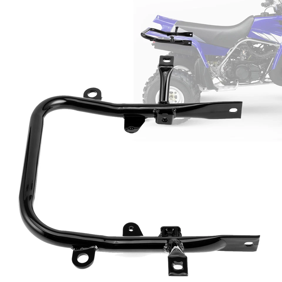 Barra de agarre de parachoques trasero de acero negro para Yamaha Banshee 350 YFZ350 1987-2006 Foto 3 de 4