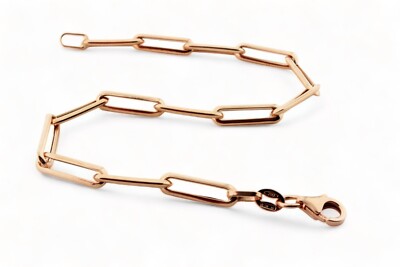 Kettenarmband 18kt ROSEGOLD 750/1000 Zwangsmodell cm.19 Gewicht Gr.2,20