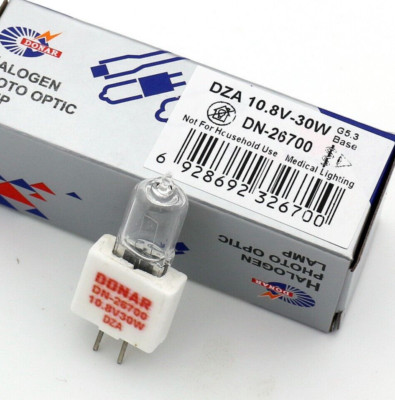 Donar DN-26700 DZA 10.8V 30W 6930 Optic Halogen Photo Optic Bulb / Case of 10