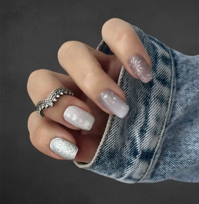 ZAUBERNÄGEL4HOME Nagelfolie, selbstklebende Nagelfolie, Nailwraps