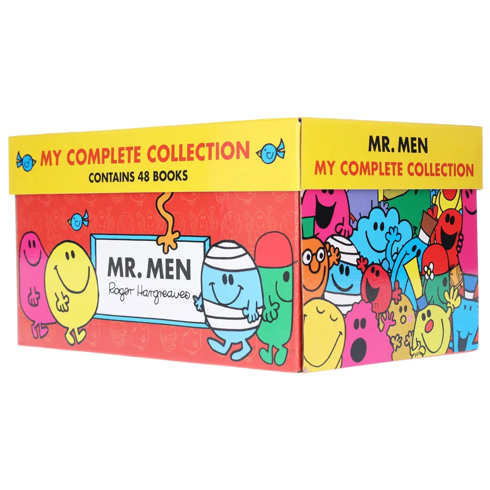 Mr Men My Complete Collection 48 Books Box Set By Roger Hargreaves Foto 3 de 4