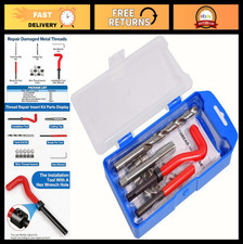 M14 X 1.5 Thread Repair Kit - Metric Helicoil with HSS Drill Bit & 10 Inserts