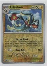 Eelektross Reverse Foil Pokemon Scarlet & Violet: Obsidian Flames OBF #069