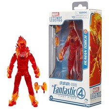 Hasbro Marvel Legends Human Torch Figure The Fantastic Four 4 First Steps