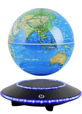 Magnetic Levitating Rotating Globe LED Light