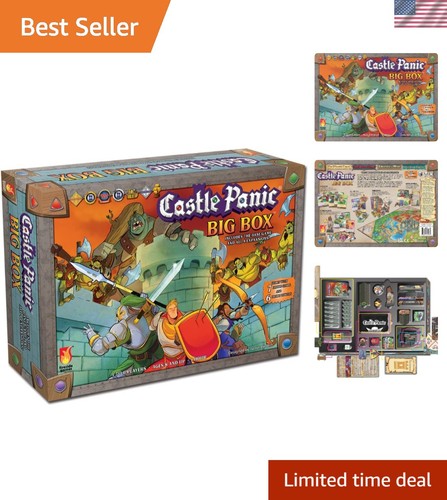 Complete Castle Panic Big Box 2e: Engaging Family Game, Ideal for Gift Giving